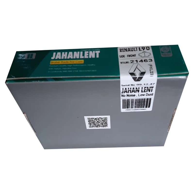 لنت ترمز جلو جهان لنت کاشان کد 21463 مناسب برای رنو L90