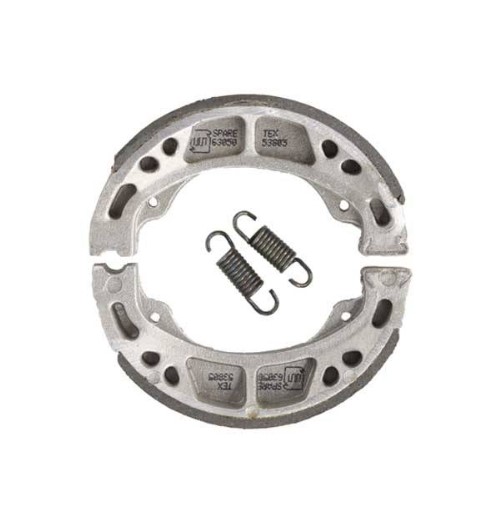 لنت ترمز با کفشک فنر کوتاه موتور سیکلت سی جی - 30180 - جهان لنت